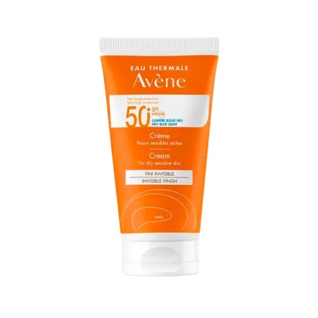 Avene crema solar piel sensible SPF50+, 50 ml