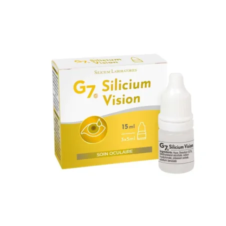 Silicium G7 visión, 3 x 5 ml