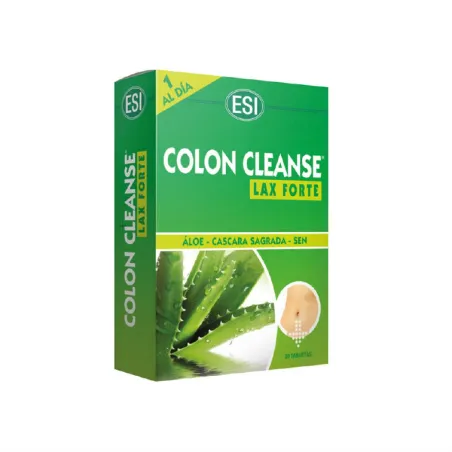 ESI Colon Cleanse Lax Forte, 30 tabletas