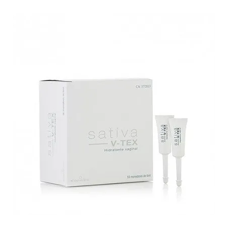 Sativa V-Tex Hidratante Vaginal, 16 pipetas