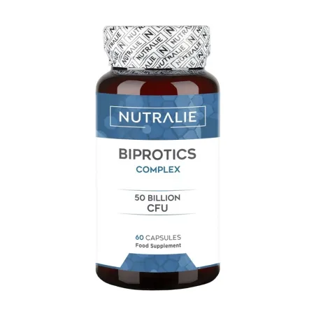 Nutralie Bioprotics Complex probióticos intestinales 10 cepas, 60 cápsulas