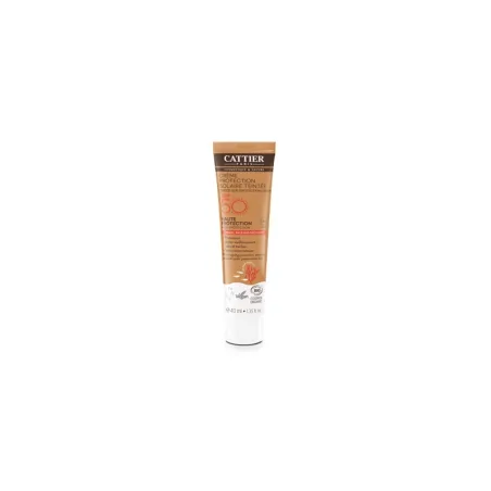 Cattier Crema Protección Solar Color Cara & Escote SPF50, 40ml