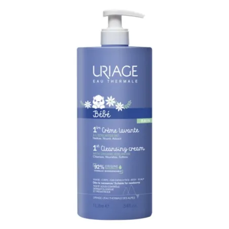 Uriage Bebé 1era Crema Lavante, 1L