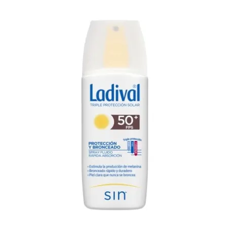 Ladival Protección y Bronceado SPF50+, 150ml.