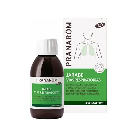 Pranarom Aromarforce jarabe vías respiratorias, 150 ml