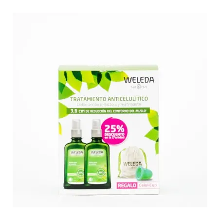 Weleda Promo Anticelulitico Aceite Abedul DUPLO