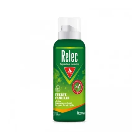 Relec fuerte familiar aerosol repelente de mosquitos, 125 ml