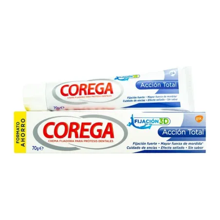 Corega Acción total Crema, 70g Ahorro.