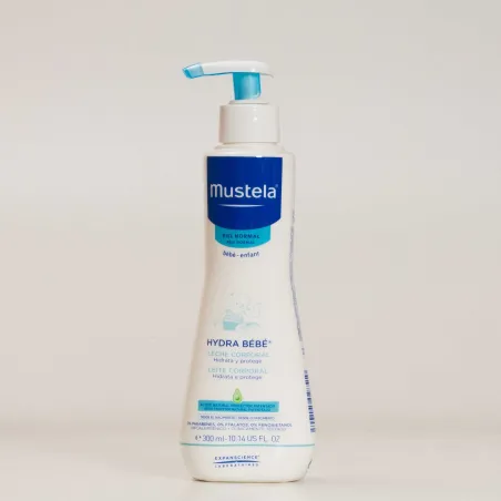 Mustela Hydra Bebe Leche Corporal, 300ml.