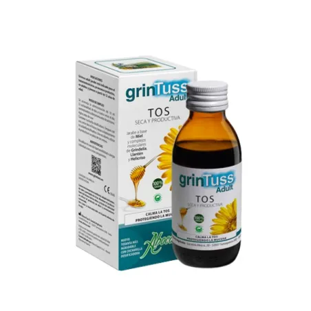 Aboca Grintuss jarabe para la tos seca y productiva en adultos, 180 g