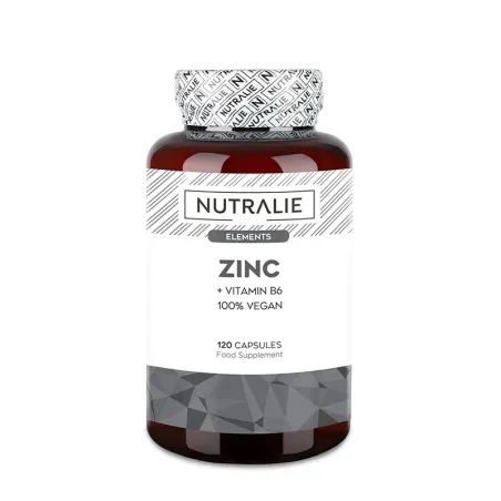 Nutralie zinc + vitamina B6 belleza, 120 cápsulas