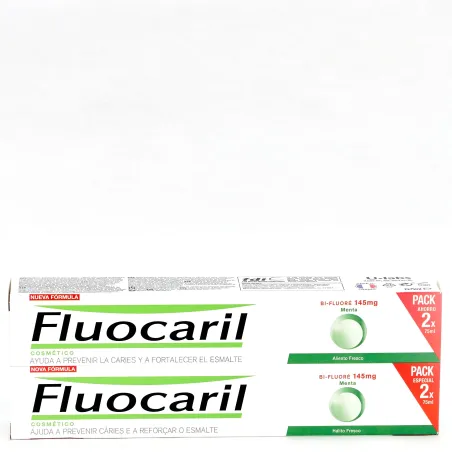 Fluocaril Bi-Fluore 145 mg Menta, 2 x 75ml