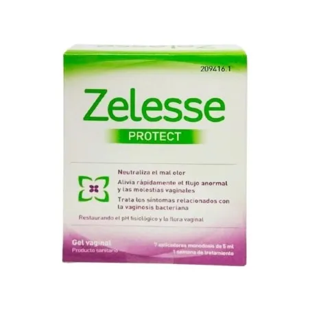 Zelesse protect gel vaginal, 7 aplicadores monodosis