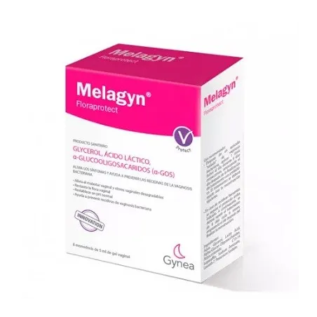 Gynea Melagyn Floraprotect Gel Vaginal, 8 Monodosis x 5ml