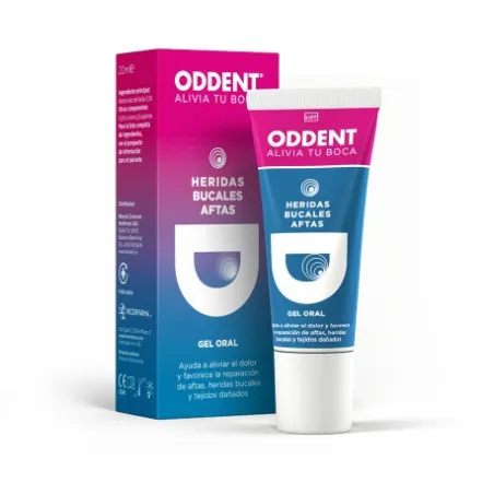 Oddent ácido hialurónico gel gingival, 20ml.