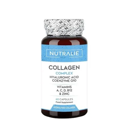 Nutralie colágeno complex hidrolizado + ácido hialurónico, 60 cápsulas