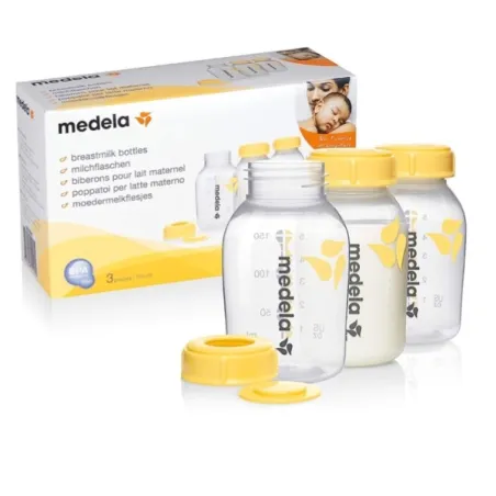 Medela botella-biberón para leche materna, 3x150 ml