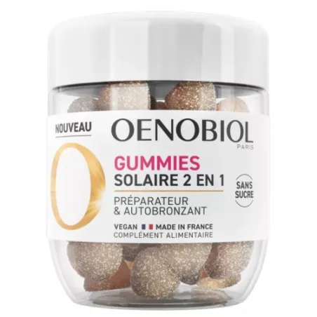 Oenobiol Solar Autobronceador, 60 gummies