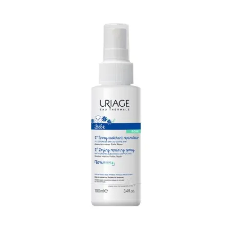 Uriage Baby 1er Spray Cu Zn+ Secante Reparador, 100 ml.