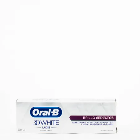 Oral-B 3D White Luxe Brillo seductor, 75ml