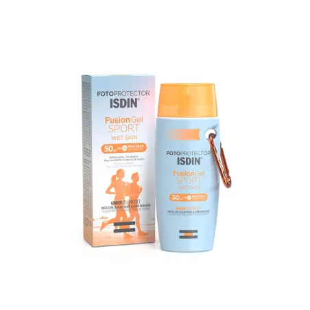 Fotoprotector Isdin Fusion Gel Sport Wet Skin SPF50, 100ml