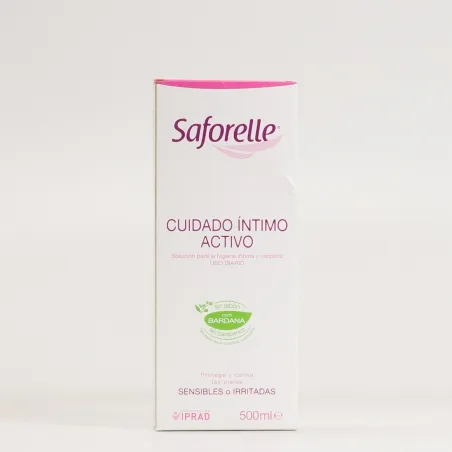 Saforelle Cuidado Íntimo Activo, 500ml.