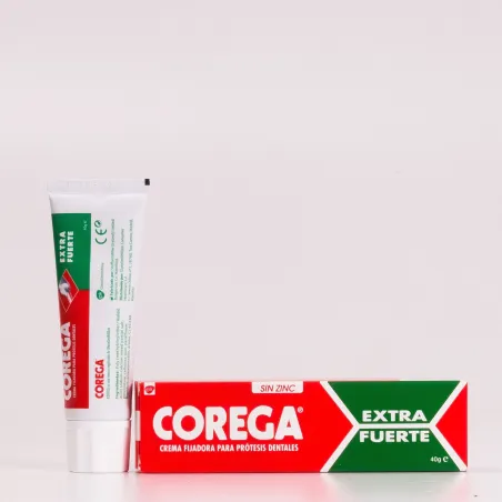 Corega extra fuerte, 40g.