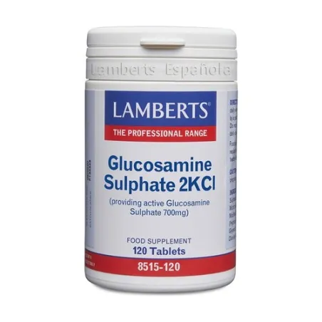 LAMBERTS Sulfato de Glucosamina 2KCl 700 mg, 120 comprimidos