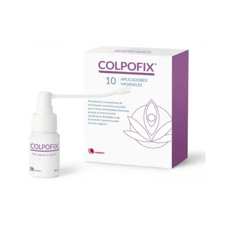 Colpofix Gel 10 aplicadores vaginales, 20 ml