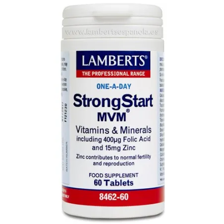 LAMBERTS StrongStart MVM, 60 comprimidos.