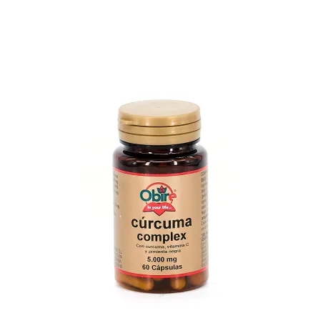 Obire Cúrcuma 5000mg, 60 Caps.