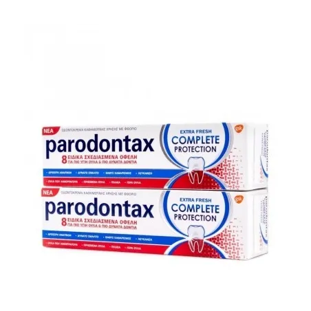 Parodontax Complete Protection Extra Fresh Duplo, 2x75ml.