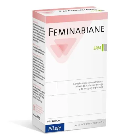 Pileje Feminabiane SPM, 80 cápsulas