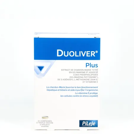 Pileje Duoliver Plus, 24 comprimidos