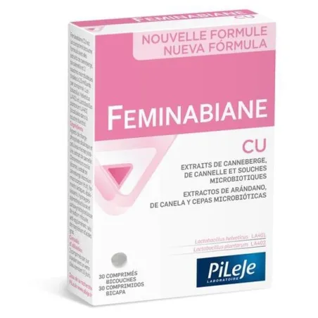 Pileje Feminabiane CU, 30 comprimidos bicapa
