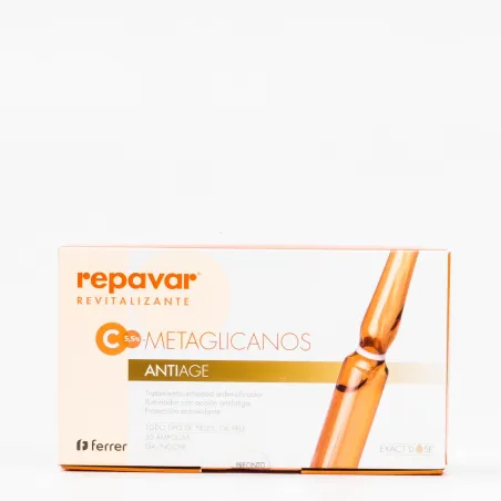 Repavar Revitalizante Ampollas Anti-Age, 30 Amp.