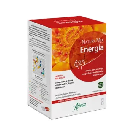 Aboca Natura Mix Advanced Energía, 10 frascos