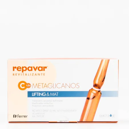 Repavar Revitalizante Ampollas Lifting & Mat, 30 Amp.