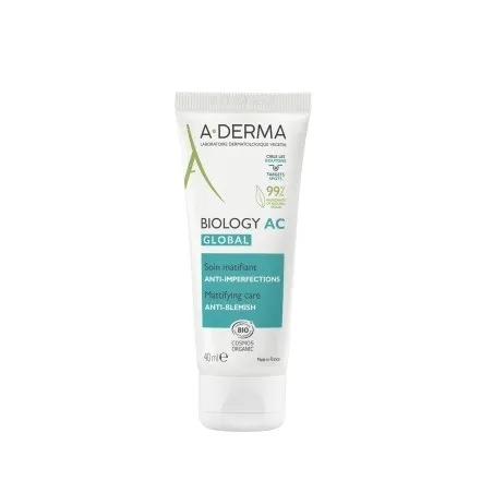 A-Derma Biology AC Perfect Fluido anti-imperfecciones anti-marcas, 40 ml