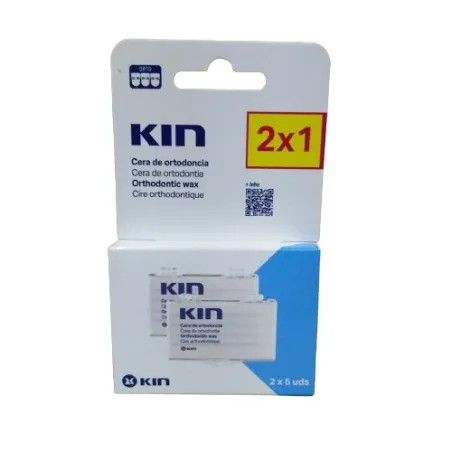 Kin Cera Ortodoncia DUPLO, 2x5 Uds.