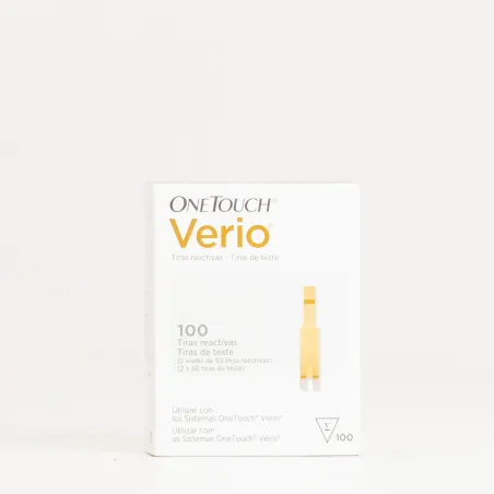 OneTouch Verio Tiras Reactivas Glucemia, 100U.