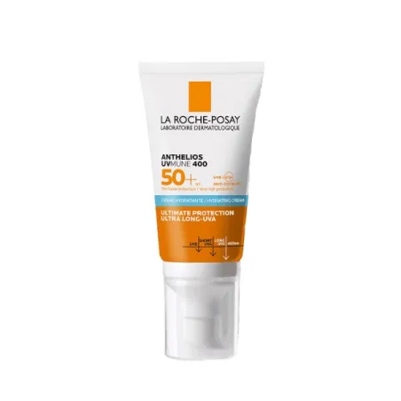 Anthelios Crema Hidratante spf 50+ Sin Perfume, 50 ml