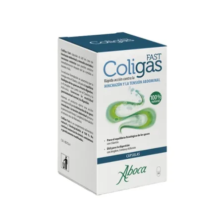 Aboca Coligas Fast, 50 cápsulas