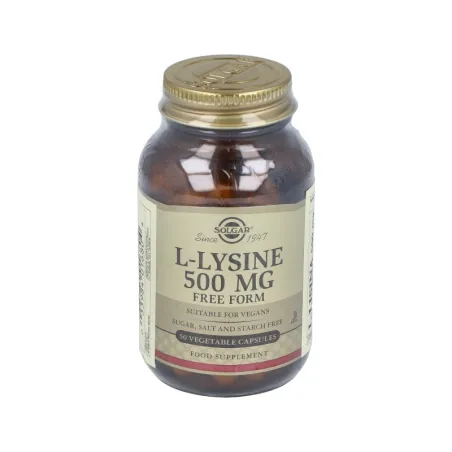 Solgar L-Lisina 500 mg, 50 Caps. Veg.