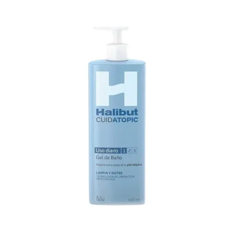 Halibut Cuidatopic gel de baño, 400 ml