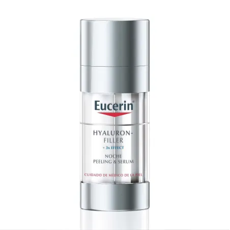 Eucerin Hyaluron-Filler Noche Peeling & Serum, 30ml.