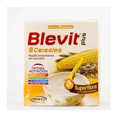 Blevit Plus 8 cereales superfibra, 600 g