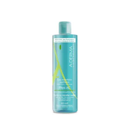 A-Derma Phys-AC Agua Micelar Purificante, 400 ml