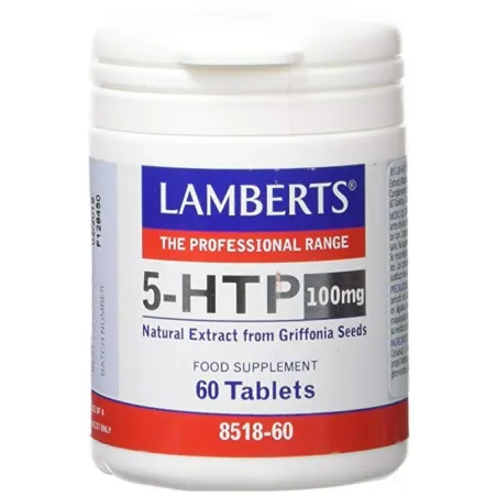 LAMBERTS 5-HTP 100 mg, 60 comprimidos.