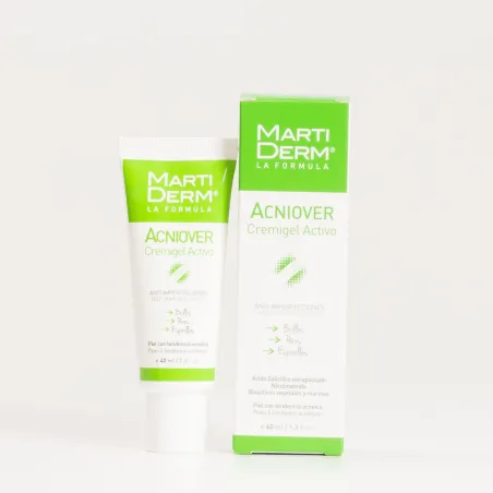 Martiderm Acniover Cremigel  Activo, 40ml.